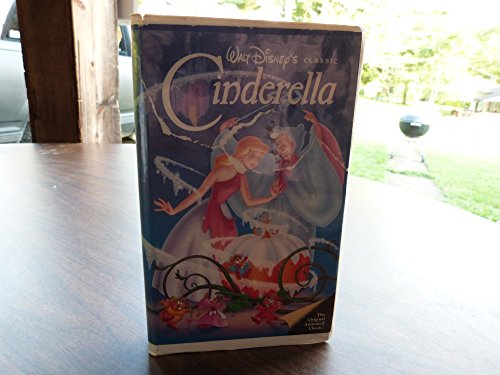  Walt Disney\'s Cinderella RARE Black Diamond Classic (VHS Tape)