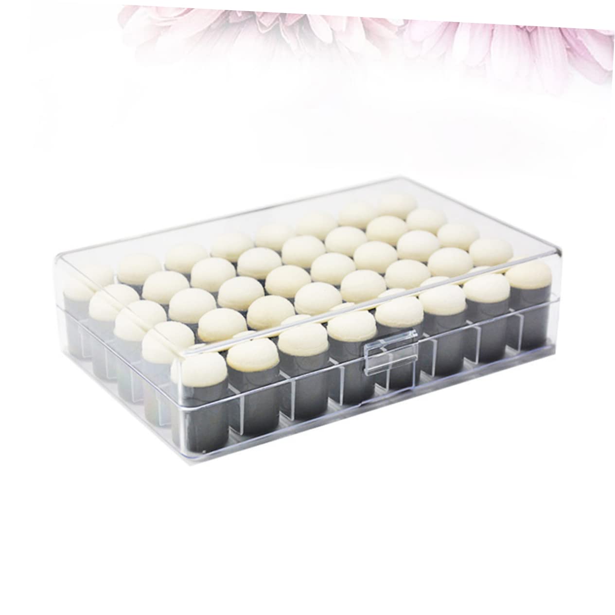Uonlytech Tampons Encreurs DIY 40 Pièces pour Garçon et Filles, Éponge Doigts Couleur, Matériel Sécurisé, Léger et Portable, Loisirs Créatifs Peinture, Activités Manuelles et Artistiques,