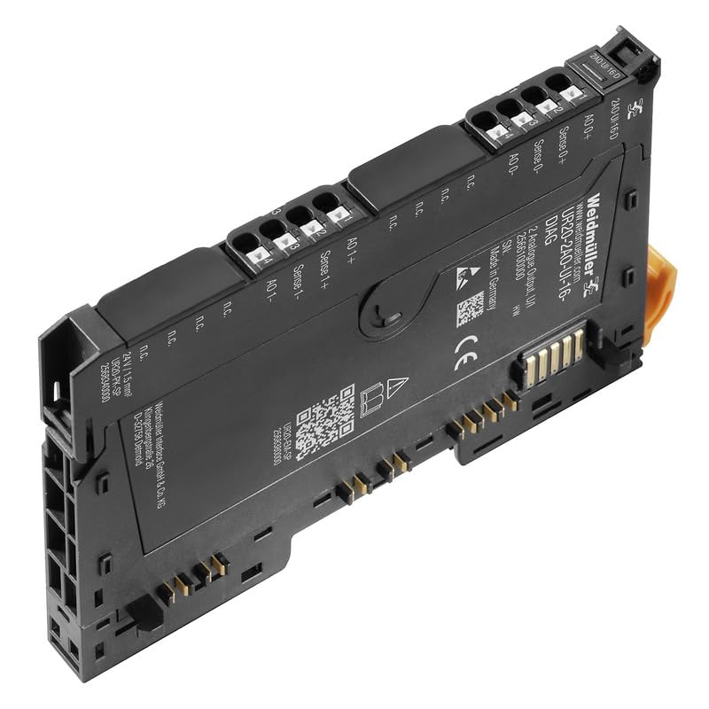 Module de sortie Weidmüller UR20-2AO-UI-16-DIAG 2566100000 24 V/DC pour système automate SPS