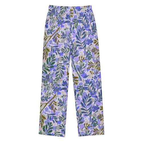 visesunny Boys' Pants Funny Pattern Print Lounge Jogger Pants Elastic Waist Long Bottoms Trousers with Pockets Size S-XL