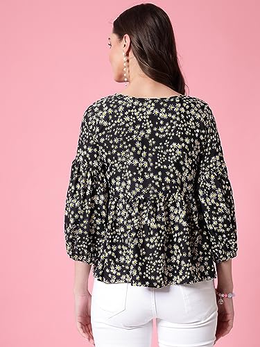 Image of OOMPH! Women's Floral Relaxed Fit Tunic Shirt