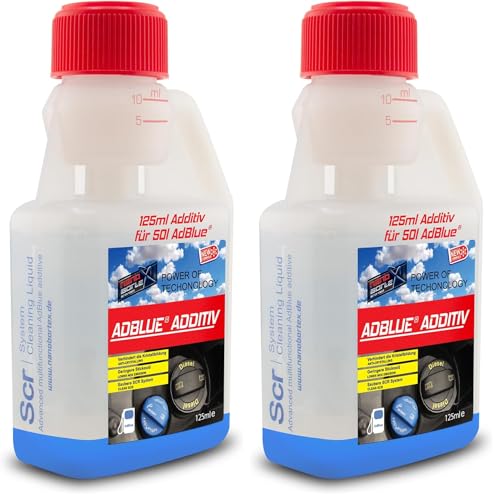 Additif SCR AdBlue NanoBorTeX anti-cristallisation pour moteurs diesel - Lot de 2 flacons 125 ML