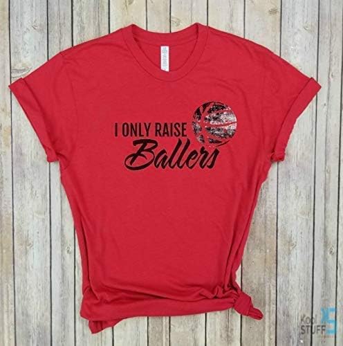 Miniatura 6 de I only raise ballers Basketball - camisa de mamá, baloncesto, camiseta de baloncesto, regalo para mamá, camisa del día del juego, camisa de mamá