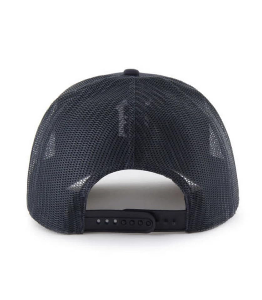 Gorra Trucker Azul Marino Naranja Ajustable Snapback miniatura 2