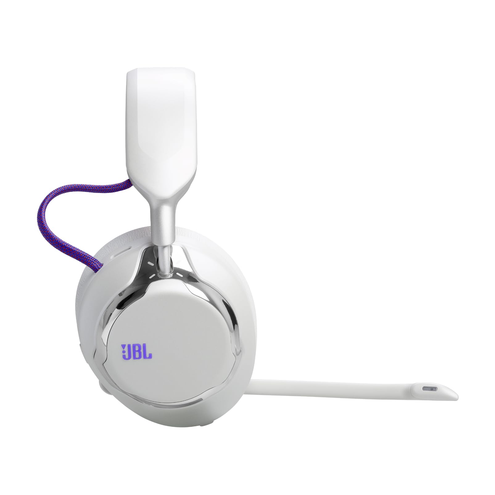 JBL Quantum 950, Auriculares Inalámbricos Multiplataforma Bluetooth, Blanco | Para Gaming, JBL Quantum Spatial Sound, Seguimiento de Cabeza, Micrófono con Cancelación de Ruido, USB-C, 50h de Autonomía