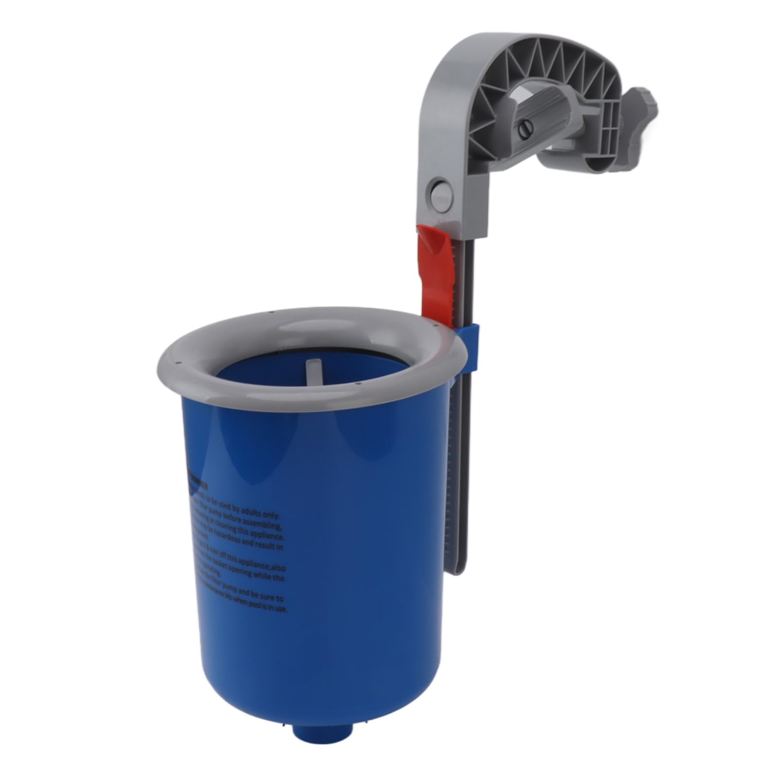 HERCHR Skimmer di Superficie per Piscina Fuori Terra, Skimmer Automatico per Montaggio a Parete Blu, Skimmer di Superficie per Montaggio a Parete, detriti galleggianti per Piscina con