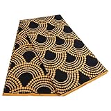 Parfait pour les occasions spéciales : qu'il s'agisse d'un mariage, d'une fête ou de tout événement spécial, ce tissu Ankara est le choix parfait pour créer des tenues élégantes et attrayantes qui vous permettront de vous démarquer de la foule.