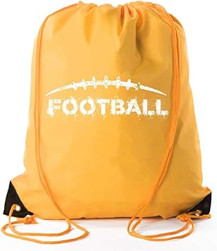 drawstring football bag