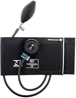 Monitor De Pressão Esfigmomanômetro Preto Bic