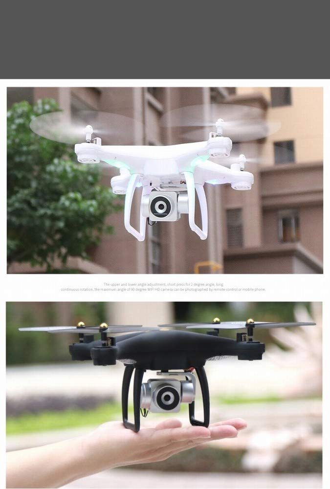 MU Drone Aereo Gps Piccolo Giocattolo Aeromobili Rui Ke Modello Di Aeromodello Professionale a Quattro Assi Hd a Distanza,bianca,A