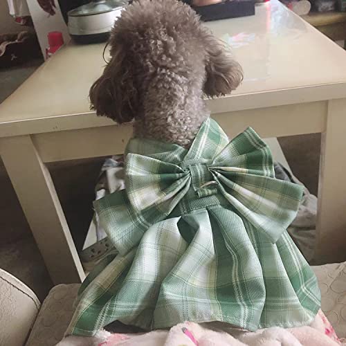 Dog Harness Dress with Leash Set Cute Pet Rabbit Cat Clothes - D Ring Outfits for Small Dogs Skirt Doggy Puppies Kitten… - Image 6