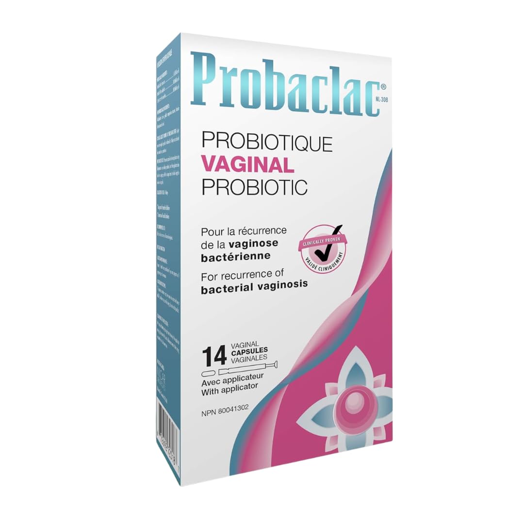 Vaginal Probiotic for BV | Bacterial Vaginosis Formula | Clinically Approved | Reduces Recurrence of BV | Balances pH & Maintains Feminine Health | Probiotics for Women (1)