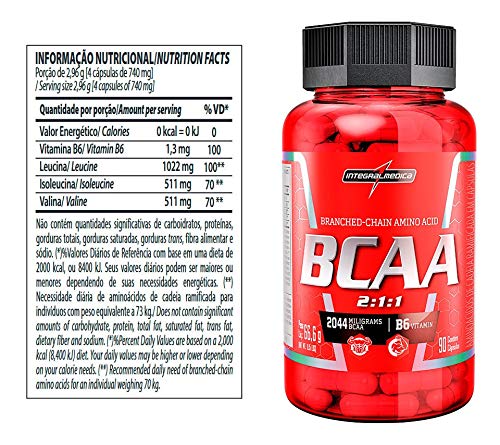 Integralmedica BCAA 2:1:1 90Caps