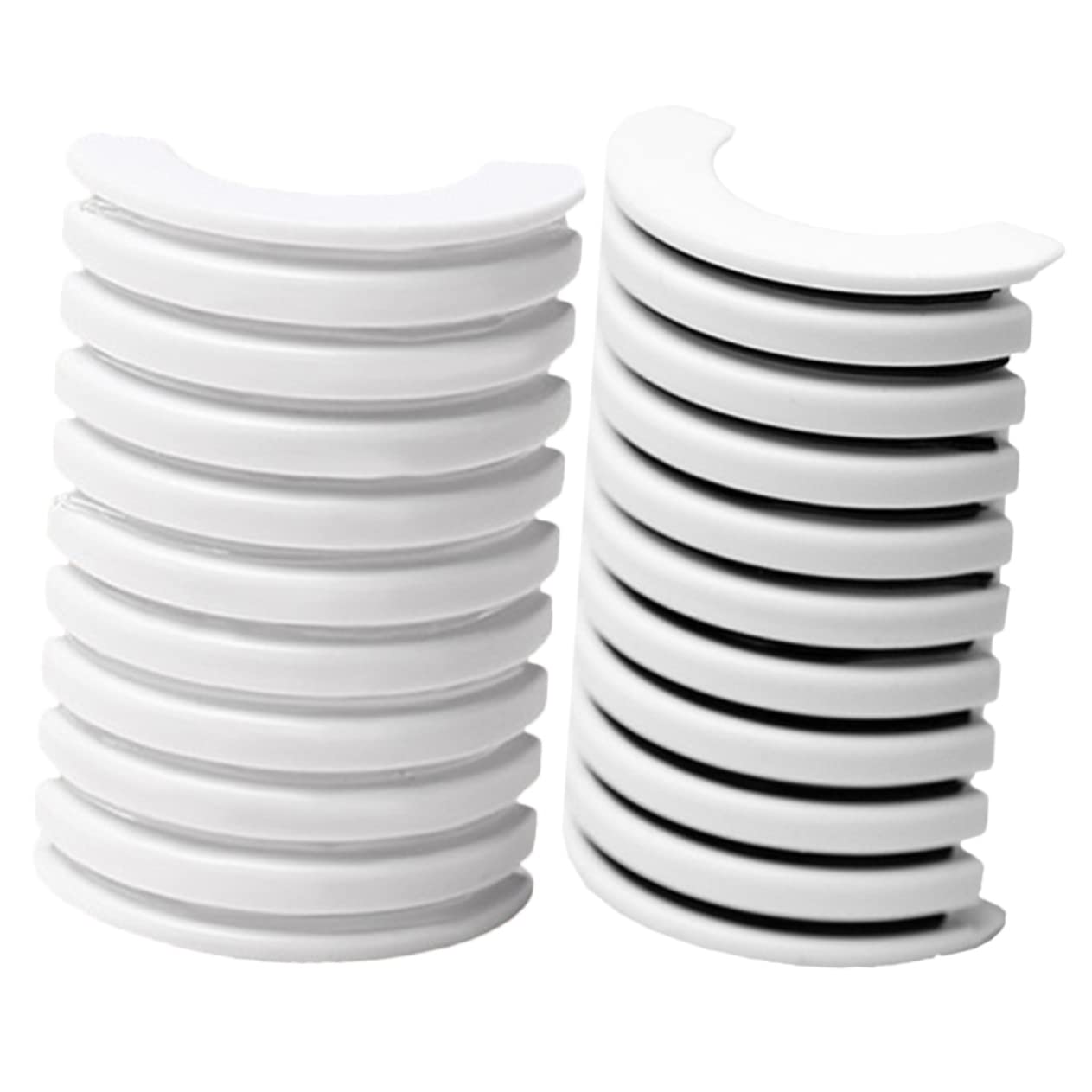 MUSISALY Self Adhesive Eyelash Strips Replacement of Transparent Lash Glue Strips for Lashes Easy Application Gentle