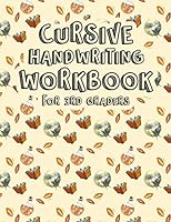 Cursive Handwriting Workbook for 3rd Graders: Halloween Cursive Handwriting Practice. 3 in 1 writing practice for cursive letters, words and ... in one alphabets words and complete Sentences B08KJS8NCG Book Cover