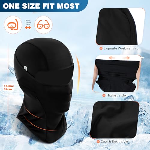 Image of 2 Pack UV Balaclava Summer Cooling Full Face Mask for Motorcycle