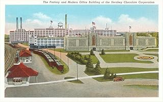 Found Image Press - Factory and Offices, Hershey Chocolate - Vintage Image