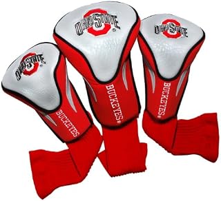 NCAA Ohio State Buckeyes 3 Pack Contour Golf Club Headcover