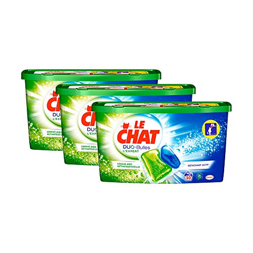 Il Gatto L Expert Duo Bulles Bucato 30 Dosi Scatola Treasure Set Di 3