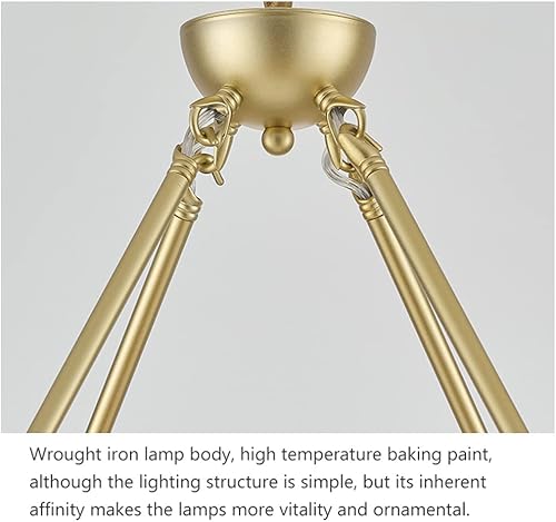 Miniatura 4 de SDUYTDG Lámpara industrial de rueda de vagón de 8 cabezales para pasillo, lámpara de techo para restaurante sobre mesa, luces colgantes negras y