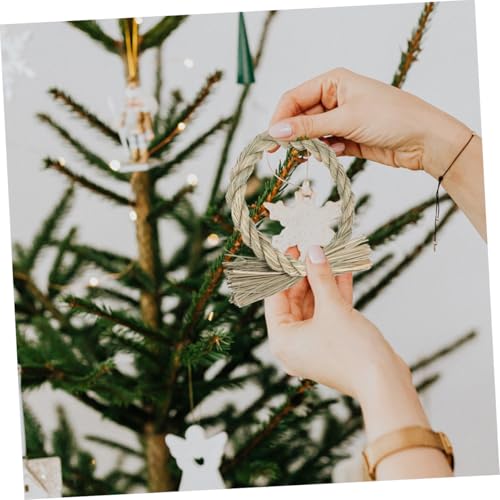 Accesorios de guirnaldas navideñas Cabilock de 9 piezas para decoración hogareña 7