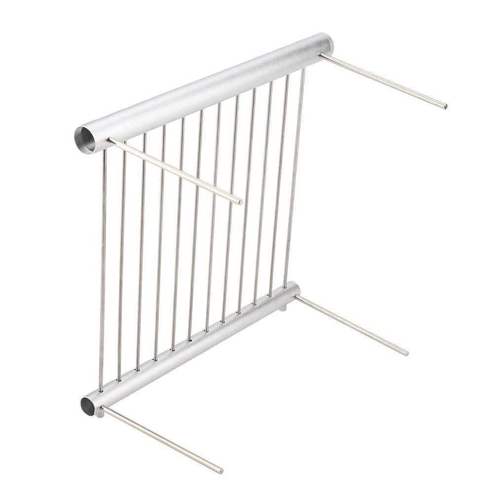 KSTE Barbecue Compatto, Griglia Portatile Tubo, Griglia da campeggio tubo for barbecue pieghevole in acciaio inossidabile, griglia da campeggio compatta portatile, zaino in spalla for esterni