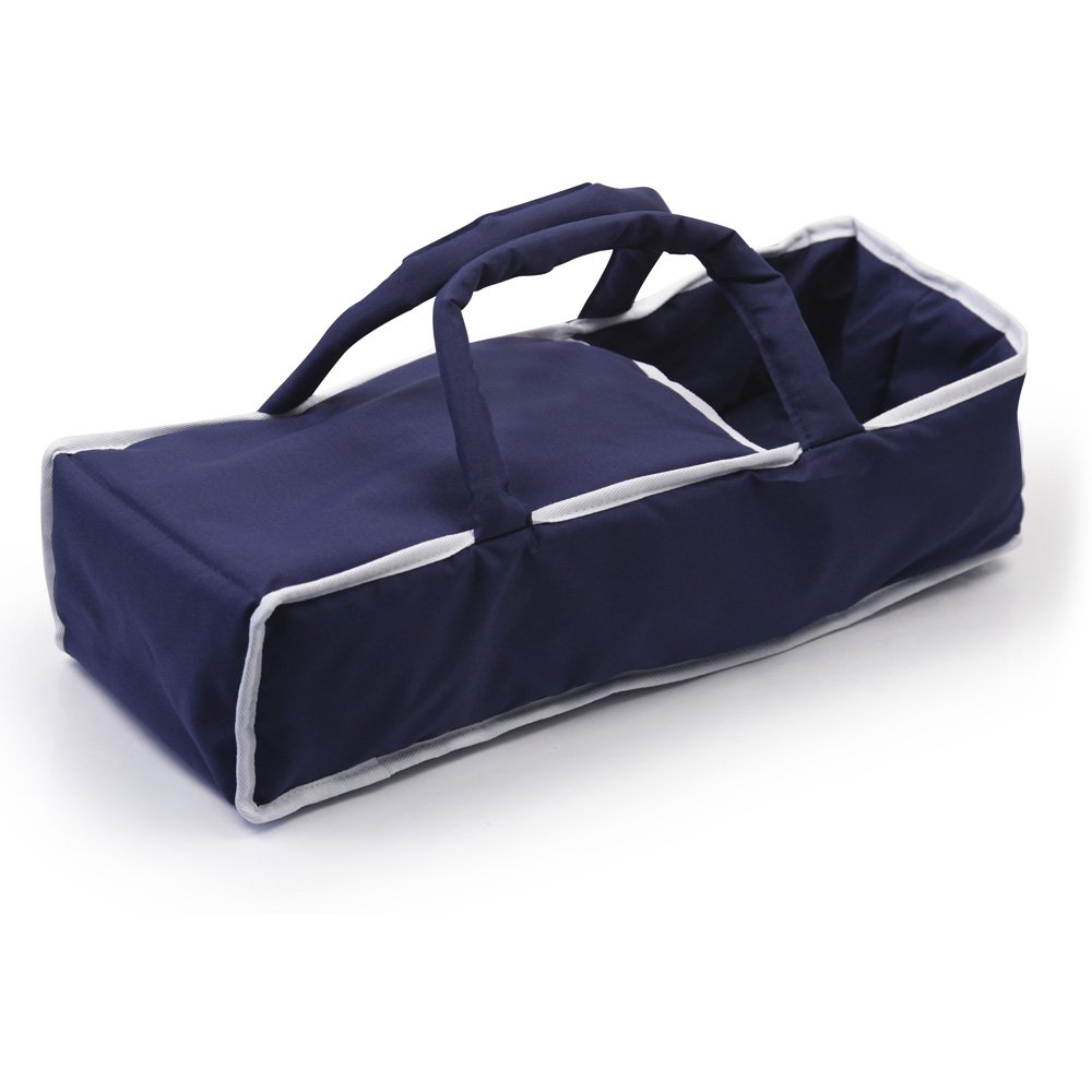 Bayer Design 15051AB Puppenwagen Grande mit Tasche, Puppenbett, Puppentrage, Puppenzubehör, höhenverstellbarer Griff, herausnehmbare Tragetasche