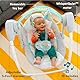 Bright Starts Whimsical Wild automatische Babyschaukel, zusammenklappbar, mit 6 Melodien und 2 Spielzeugen