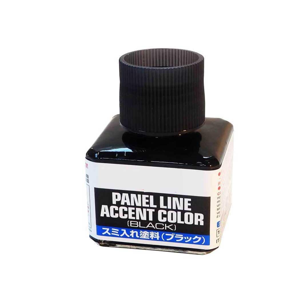 RCECHO Tamiya Model Paints & Finishes Panel Line Accent Color Black 40ml 87131