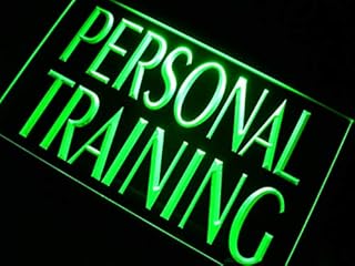 ADVPRO Personal Training Gym Trainer LED Neon Sign Green 12 x 8.5 Inches st4s32-m111-g