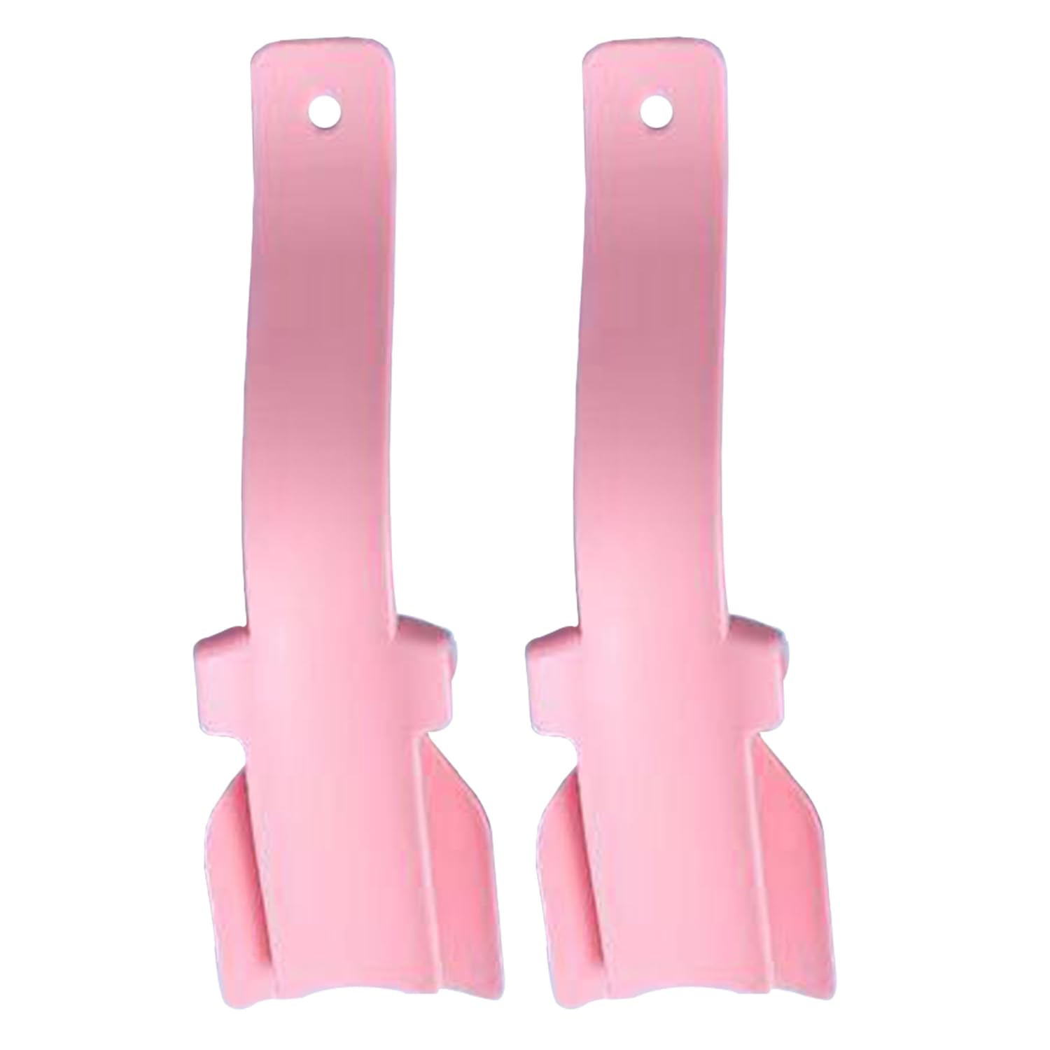 Lazy Shoe Helper Portable Sock Slider Short Handled Shoe Horn-Shoe Lifting Helper Easy on Easy Off, Plastic Shoehorn for Men