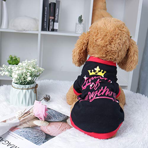 Camiseta para perro de algodón uxcell talla L miniatura 6