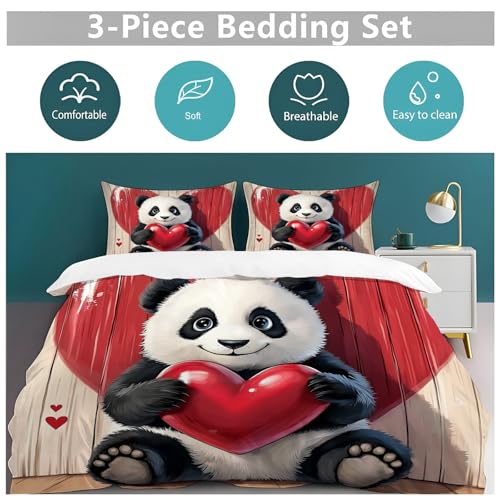 Ensemble de literie panda cadeau parfait pour lit d'enfant