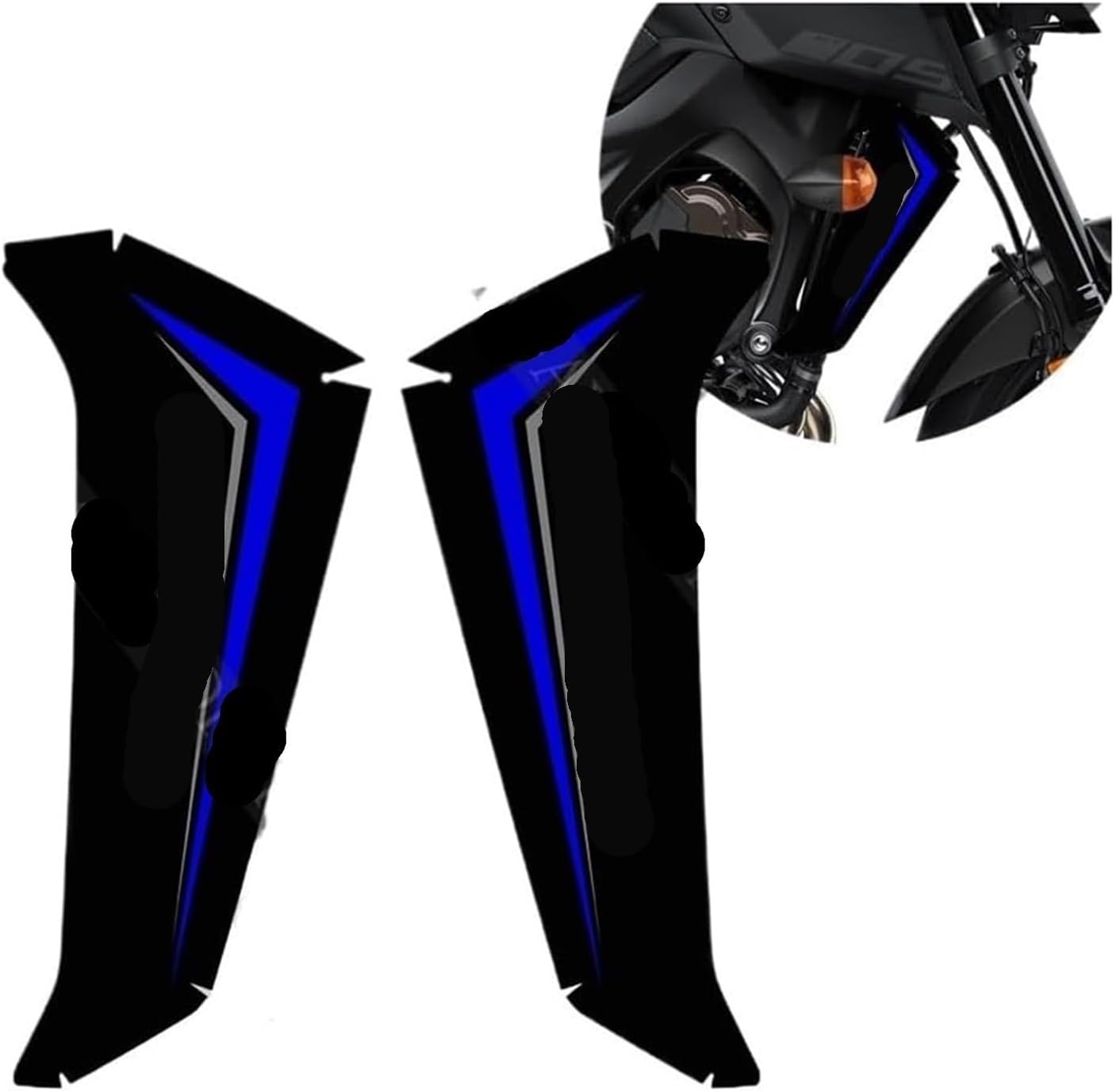 ZX10R ZX 10Rモーターサイクル燃料タンクフロントフェアリングカバー3K