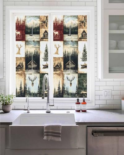Película decorativa para ventana de vidrio esmerilado 19.6x39.3 in miniatura 2