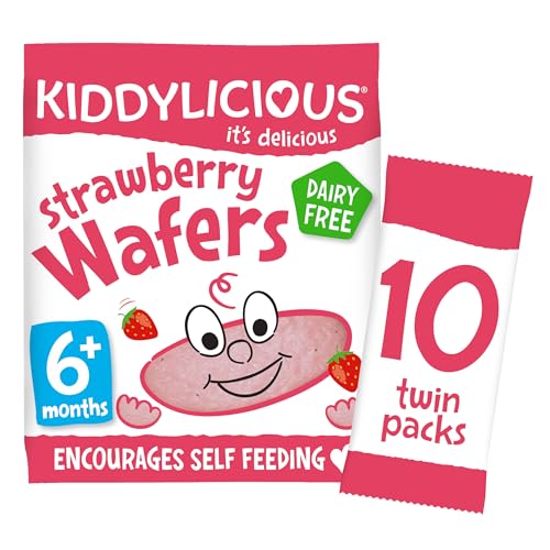 Kiddylicious Strawberry Wafers, 10x4g - Image 3