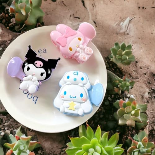 KOZUKI Anime Hair Claw - MELO Pattern Japanese Hair Clip & Accessory, Cute Otaku Hair Claw for Anime Girls & Women's Everyday Use, Durable Tight Hold image 3