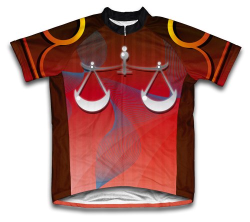 ScudoPro Libra Short Sleeve Cycling Jersey for Youth - Size S Red