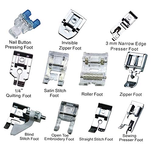 Juego de 11 Pies para Máquina de Coser Kare & Kind miniatura 2