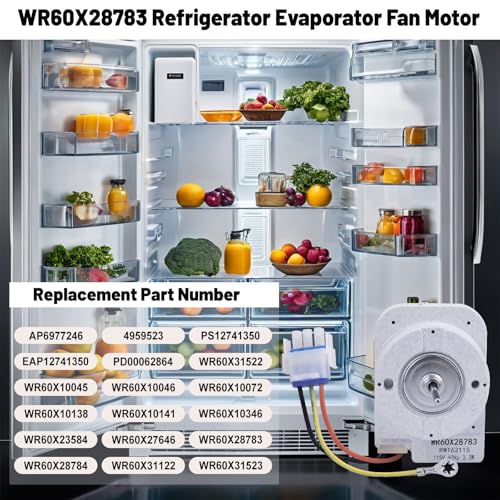 Moteur de ventilateur WR60X28783 robuste en version améliorée