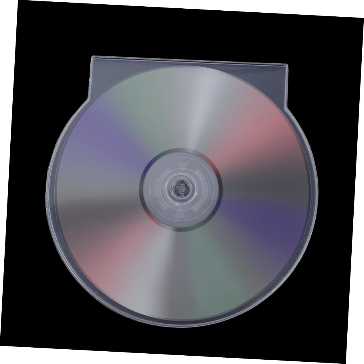 Ciieeo Custodie Portatili Per Cd e Dvd Trasparenti in Plastica Rigida, Protezione Antigraffio e Anti-polvere, Formato Compatto Per Viaggi e Uso Domestico, Confezione Da 50 Pezzi