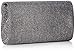 Jessica McClintock womens Vienna Sparkle & Shine Flap wristlet handbags, Pewter, One Size US
