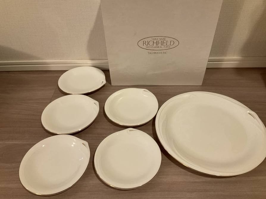 Amazon.co.jp: Tachikichi たち吉 RICHFIELD 金縁 リッチフィールド