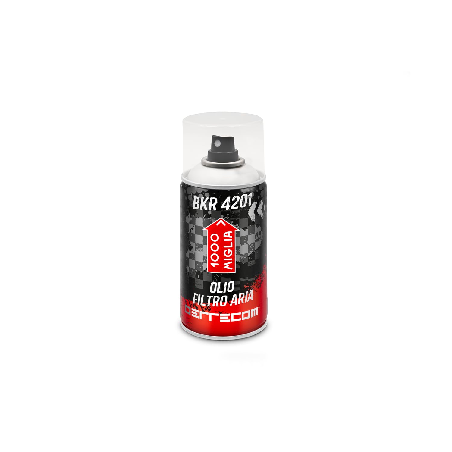 ERRECOM 1000 Miglia BKR 4201 Aceite para Filtro de Aire de Moto en Esponja/Espuma de Poliuretano–Spray de 250ml, Alta Adherencia, protege el Motor de Polvo,Barro y Humedad,optimiza el Flujo de Aire