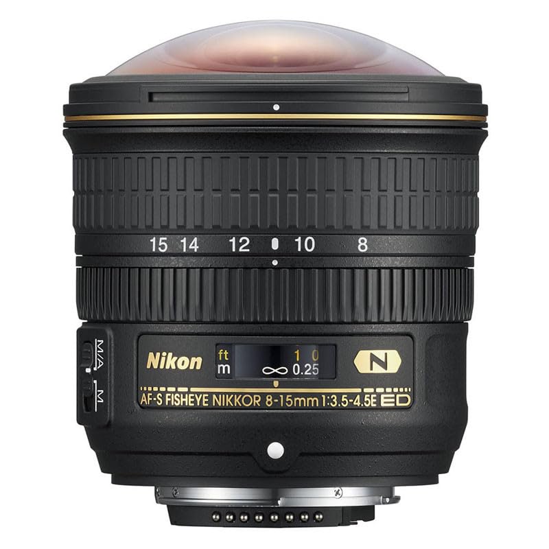 Amazon.com : Nikon AF-S FISHEYE NIKKOR 8-15mm f/3.5-4.5E ED F/4.5