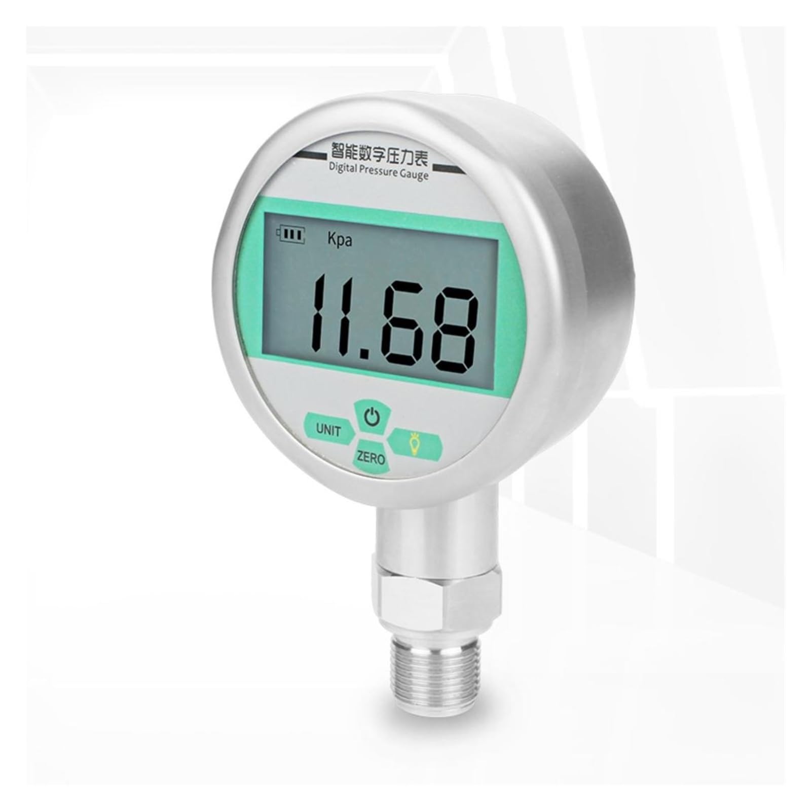 Manómetro hidráulico digital radial, sísmico 0-100 MPa 0,2% 0,5% manómetro de agua de alta precisión(G1-2,0-4Mpa)