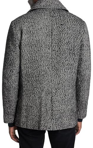 John Varvatos Men's Harden Peacoat4