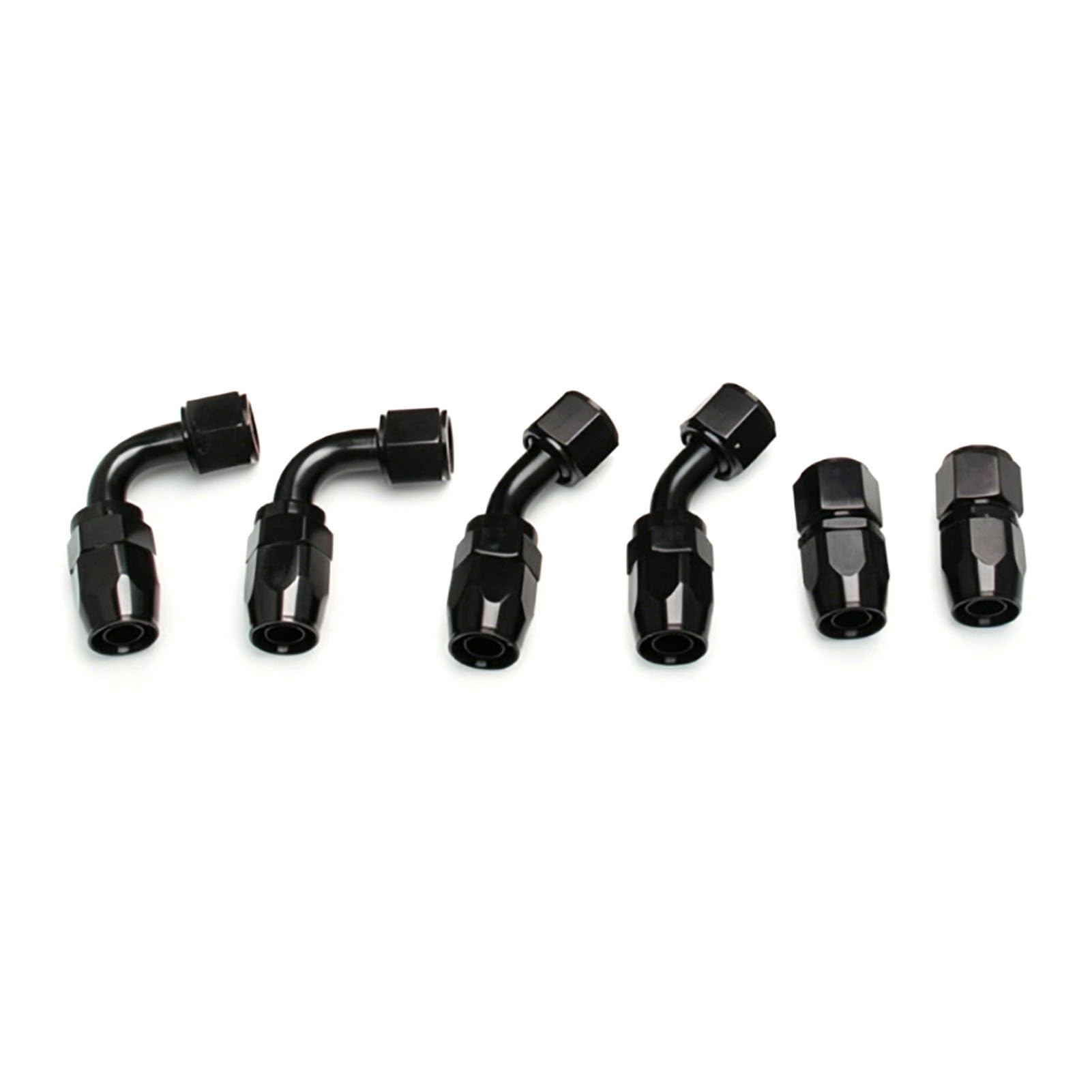 aqxreight Kit Serbatoio Recupero Olio con Serbatoio Sfiato e Carburante AN10, 750 Ml Alluminio Nero con Valvola di Scarico Inferiore, for Modifica Vano Motore Auto (BLACK)