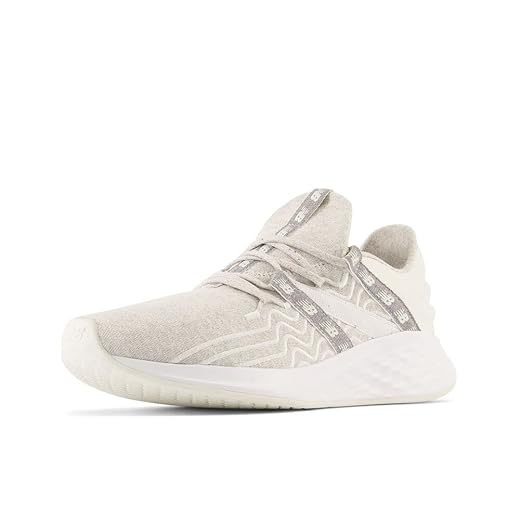 New Balance Unisex Fresh Foam Roav V1 Running Shoe, White/White, 9.5 US Men