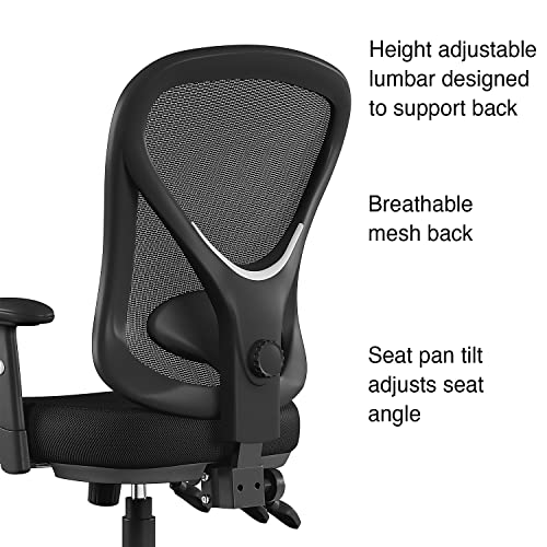 Staples 59236-CCVS Carder Mesh Back Fabric Computer And Desk Chair thumb #1